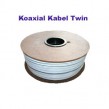 Koaxial Kabel Twin 2x 4 mm Meterware