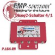DiseqC-Schalter 4/1 EMP-Centauri mit Wetterschutzgehäuse P.164 IW P164-IW