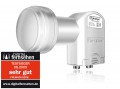 LNB Twin 0,1 dB Opticum LTP-04 FullHd HDTV 3D tauglich NEU