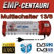 Sat Multischalter EMP Centauri 13/8 (Gigant) Profiline PIU-6 Switch Matrix FULLHD 3D Digital , Quad tauglich