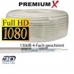 500m 130db Sat Koaxialkabel HDTV Kabel NEU 120dB 5x100m