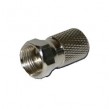 20 F-Stecker 8,2mm / für 130dB Koax Kabel / Sat Kabel