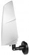 DVB-T DVB 6 L Aussenantenne mit Wandhalter und Masthalterung mit 3m Anschlusskabel mit Wasserschutztülle