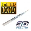 Koaxial Kabel 120 dB 100 Meter Rolle 1,0mm Innenleiter FullHD HDTV 3D tauglich 4-fach geschirmt NEU