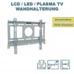 myWALL Schwenkbarer Ausleger für Flach-Bildschirm-Wandhalter H 10-34 Silber
