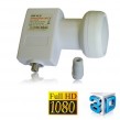 Bauckhage BW 40 S Single LNB 0,2dB Universal 40mm Feed HDTV FullHD 3DTV