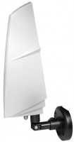 DVB-T DVB 6 L Aussenantenne mit Wandhalter und Masthalterung mit 3m Anschlusskabel mit Wasserschutztülle