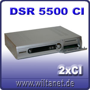 Dsr 5500 Ci Digital Sat Receiver 2x Ci Mit Modulator